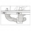 Zestaw doprowadzaj�cy powietrze Fonte Flamme Clairflam 775, Clairflam 800, Flaming ref.880-106