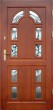 Drzwi zewnÄtrzne drewniane DS2 szkĹo pĹaskie lustro weneckie