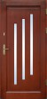 Drzwi zewnÄtrzne drewniane DS29 szkĹo pĹaskie lustro weneckie
