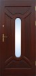Drzwi zewnÄtrzne drewniane DS33 szkĹo wypukĹe reflex brÄz