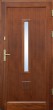 Drzwi zewnÄtrzne drewniane DS36 szkĹo pĹaskie lustro weneckie
