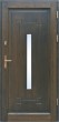 Drzwi zewnÄtrzne drewniane DS44 szkĹo pĹaskie lustro weneckie