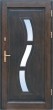 Drzwi zewnÄtrzne drewniane DS50 szkĹo wypukĹe reflex brÄz