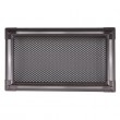 Kratka kominkowa 16x32 cm grafit/ inox